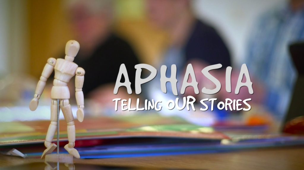 Aphasia - Telling our Stories, film title