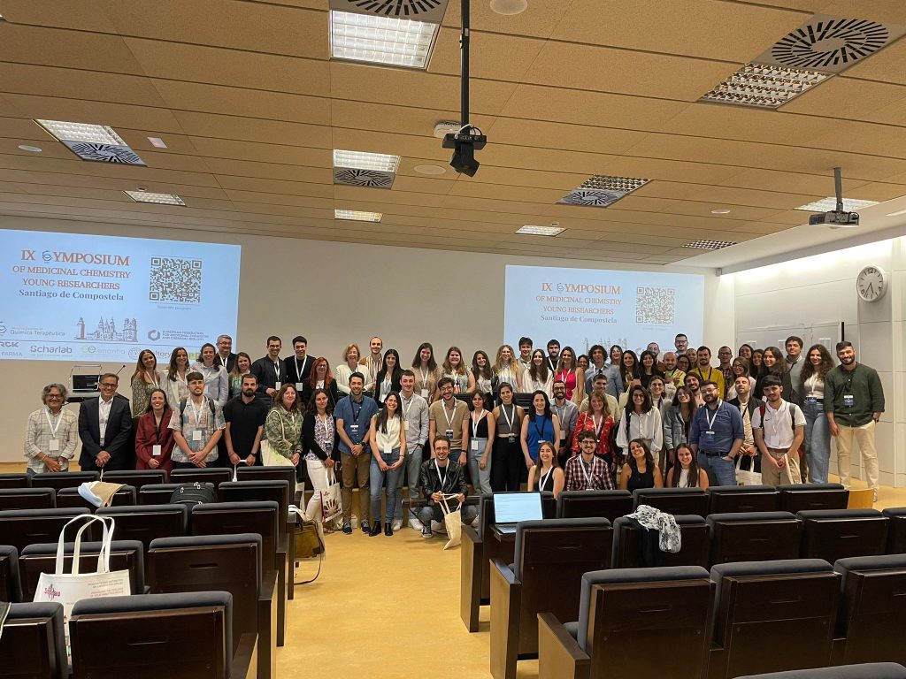 Maria Rodriguez-Rios at a conference in Santiago de Compostela