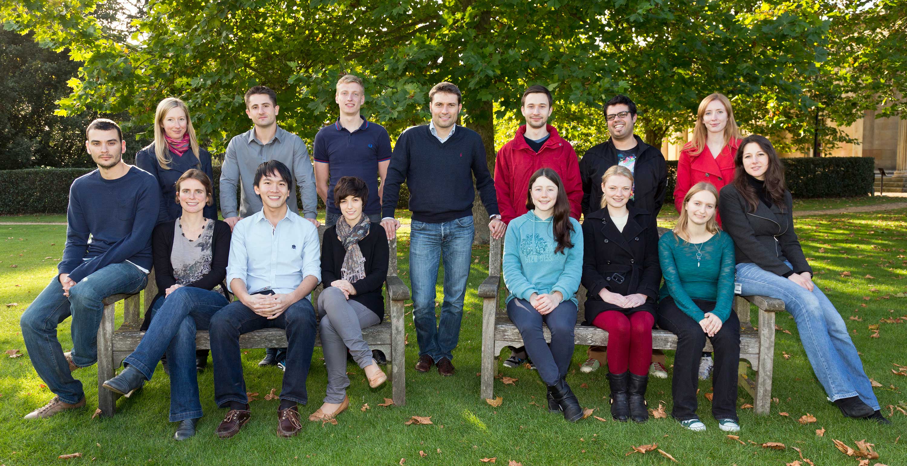 Group photo taken in Cambridge in 2012