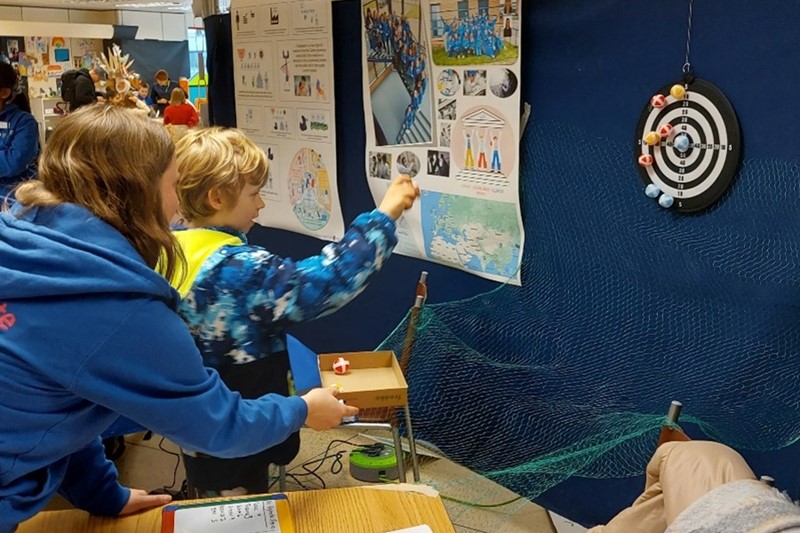 Children attending CeTPD open day