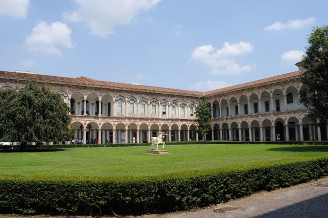 Building location where a meeting took place in Milan for he XXVI National Meeting in Medicinal Chemistry (NMMC 2019)