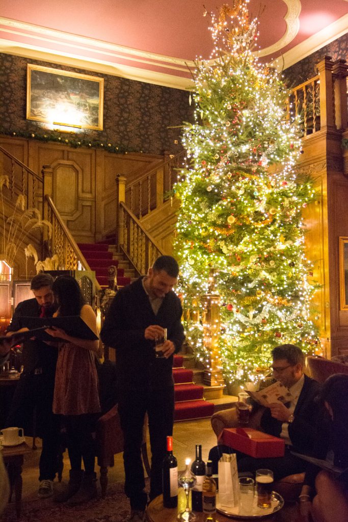 The christmas tree at Alyth in 2014