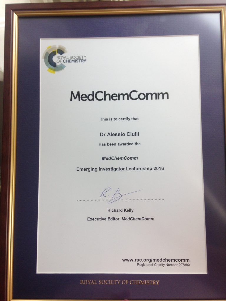 MedChemComm award