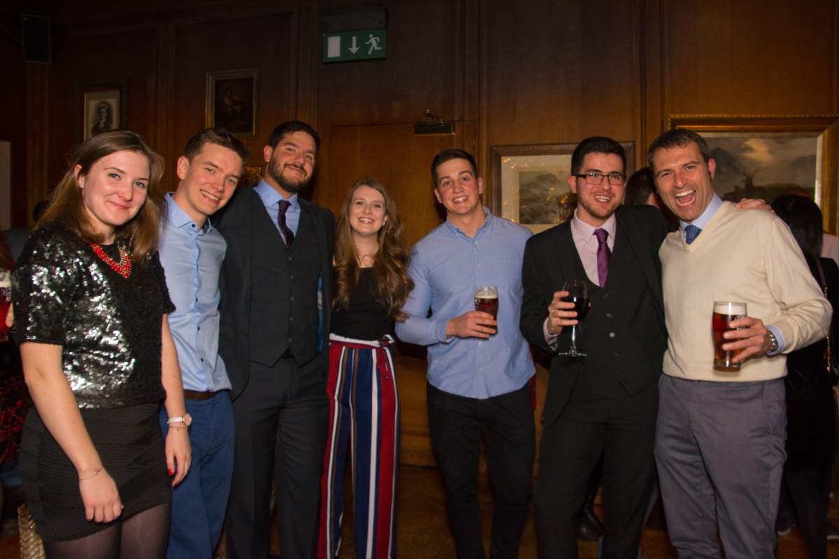 Group photo from 2018 Christmas party
