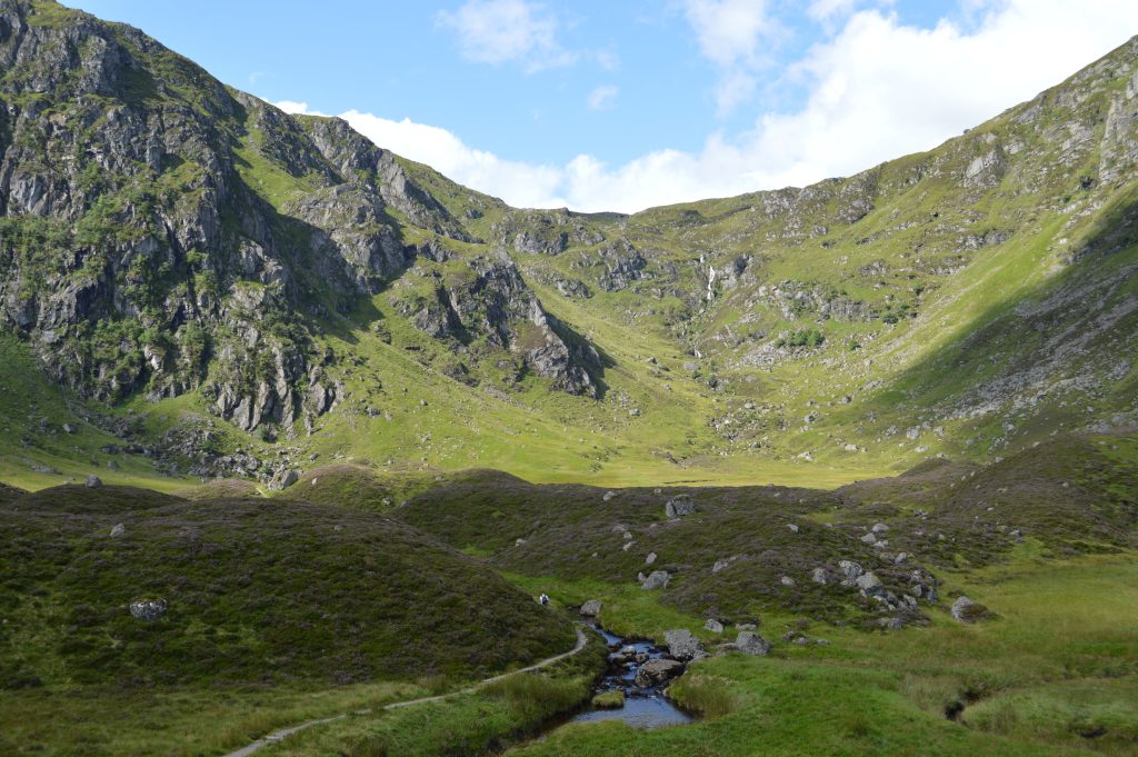 Breathtaking views at Corrie Fee