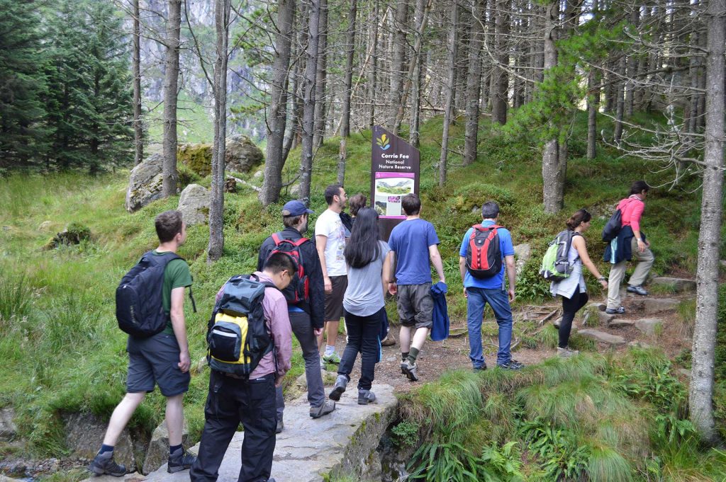 Walking on the Jock's Road