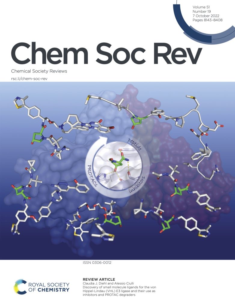 Cover of Chemical Society Review magazine