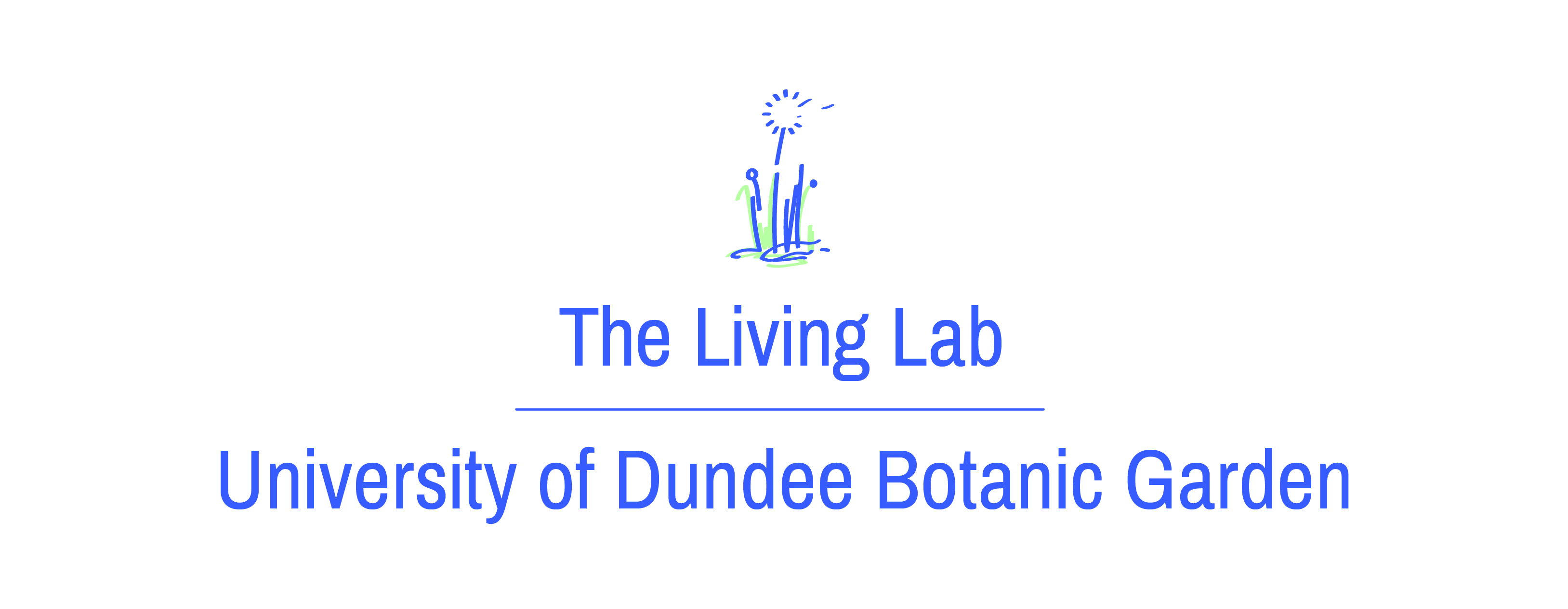 The Living Lab journal logo featuring line drawing of a dandelion.