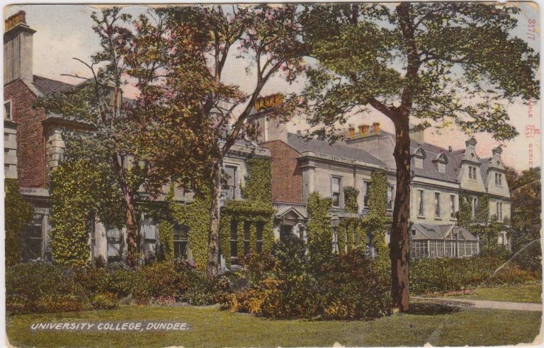 University College Dundee postcard
