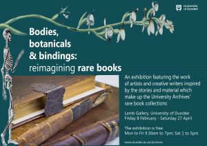 Bodies, botanicals & bindings poster