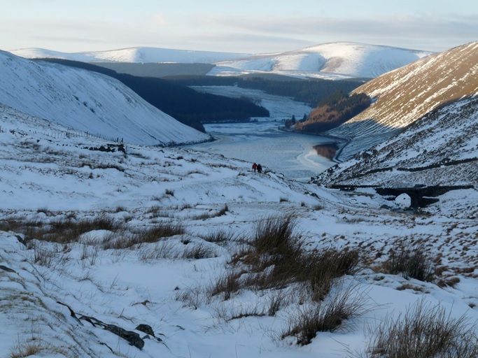 photo looking down-valley from the upper Talla valley