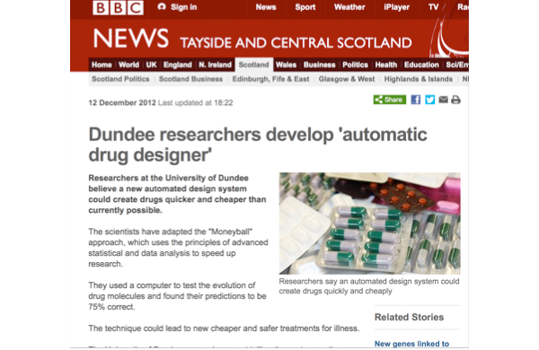 The news of the Nature publication was covered by BBC News