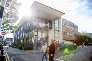 Outside view of Main Library