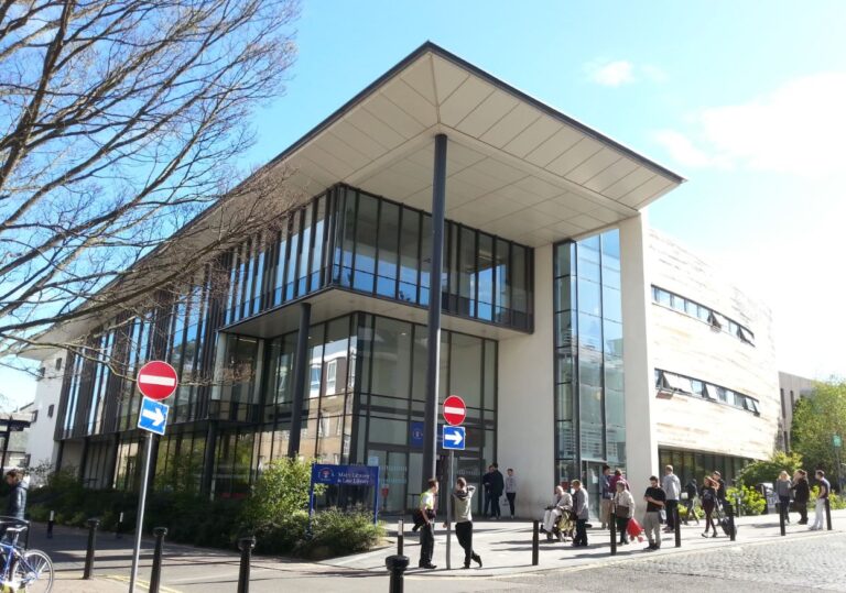 Image of the Main Library at the City Campus of the University of Dundee