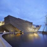 V&A Dundee at twilight