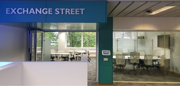Exchange Street study area