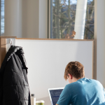 student at study carousel