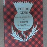 Book cover , Poetic Gems: Selected from the works of William McGonagall