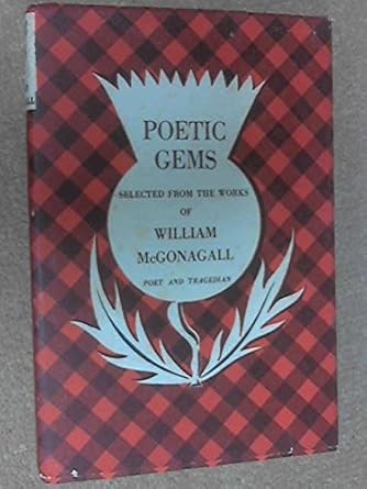 Book cover , Poetic Gems: Selected from the works of William McGonagall