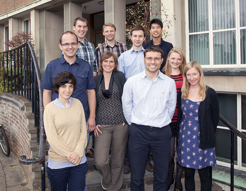 Group photo taken in 2011 in Cambridge