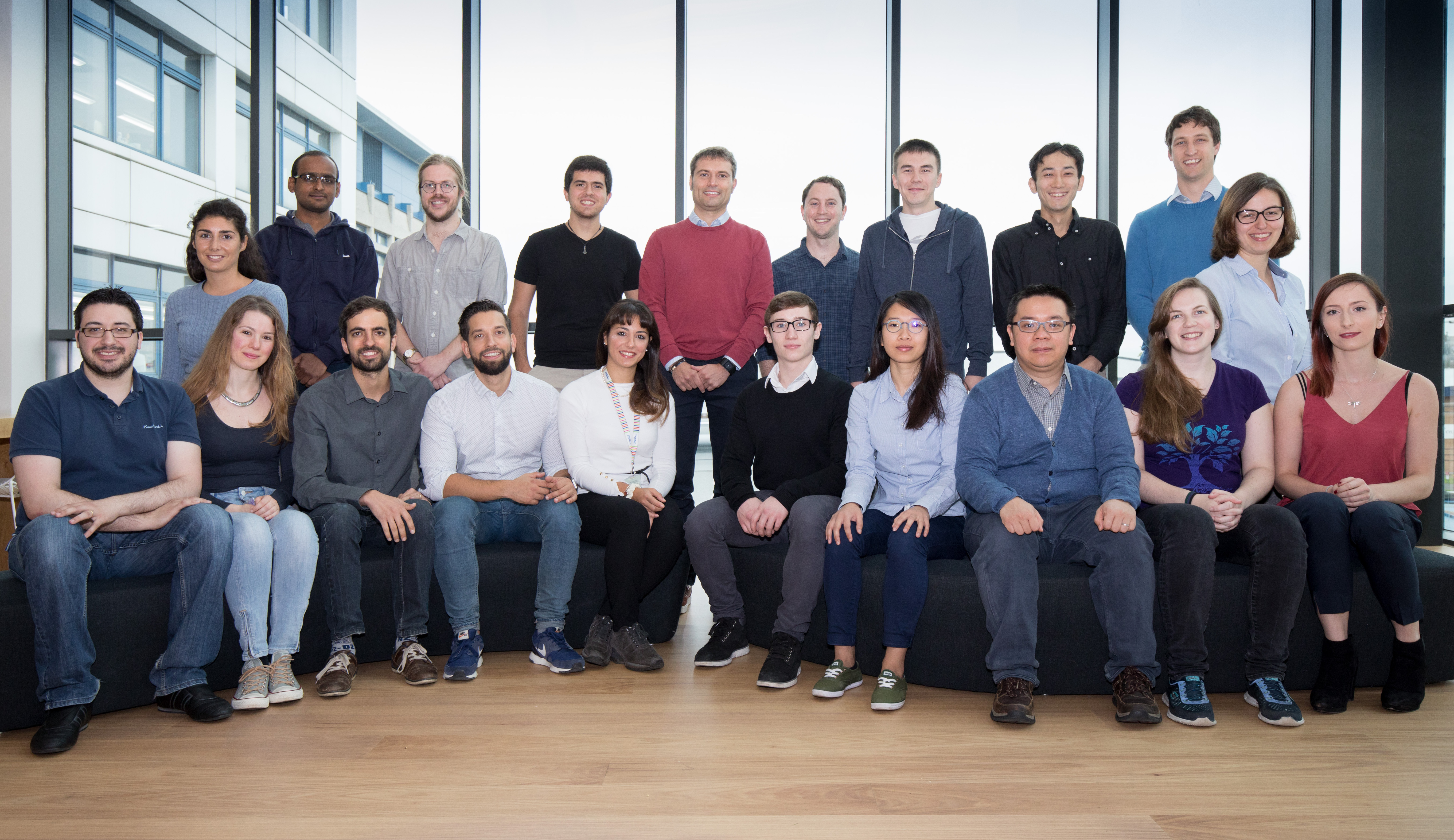 Group photo taken in 2017