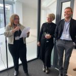 Speech being given at celebration for Amphista therapeutics opens Cambridge's Granta Park research facility and is named “Fierce 15” Biotech Companies of 2022