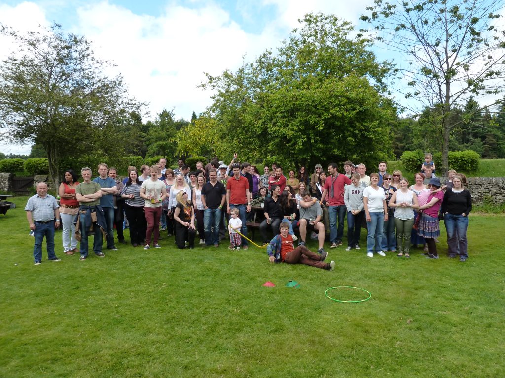 Group photo at the BCDD BBQ