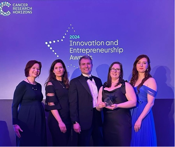 From left to right: Aileen Frost, Stephanie Glaser, Alessio Ciulli, Kirsten McAulay, Vesna Vetma