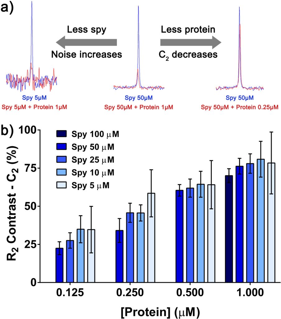 Figure 4 – Chemical shift perturbation analysis by NMR spectroscopy.