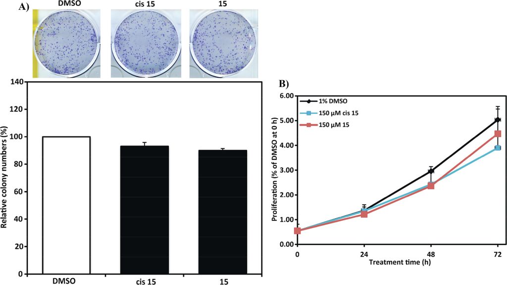 Figure 6. Inhibitor 15 is not cytotoxic.
