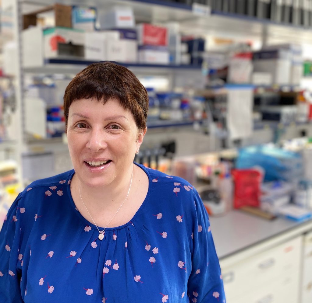 Gillian Smith in Lab